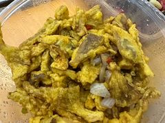 椒盐蘑菇-马黑哥椒麻鸡(清江山水店)