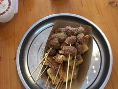 炸肉串-谢怀亮芝麻茶