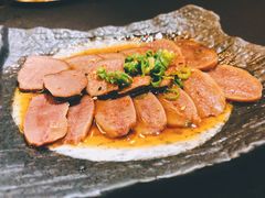 柚子醋牛舌-炉石六本目·冰鲜和牛炭火烤肉·寿喜烧店(梅江店)