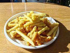 鸡米花薯条双拼-花舍·新派粤菜·西餐·下午茶(亚运村·鸟巢店)