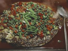 -探鱼·鲜青椒爽麻烤鱼(广州花都来又来店)