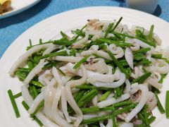 韭菜炒八代-北塘海鲜·天津菜(大光明桥旗舰店)