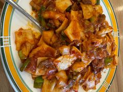 炒面片-西部马华清真兰州牛肉面·烧烤夜市(关东店)