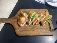 意大利莫塔泰拉香肠三明治Mortadella-ALLORA意大利餐厅(丰盛里店)