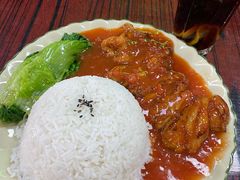茄汁鸡扒饭-行运茶餐厅(东堡路店)