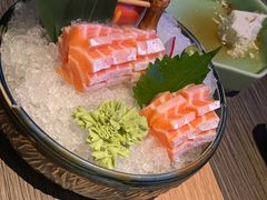 三文鱼腩刺身-炙柒Sekinana·精致日料(合生汇店)