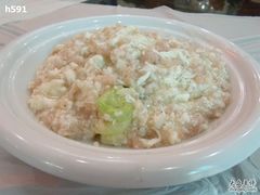 虾茸草菇白菜（26元）-砂锅李(九江路店)