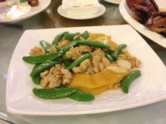 甜豆南瓜炒鲜核桃-金河半岛园林酒家(金融城店)