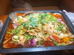 -渝胖子老城区炭火蛙锅(临城店)