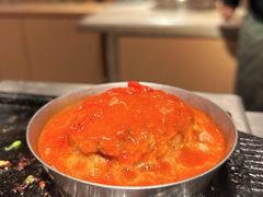 番茄红烩味汉堡肉-肉肉大米(金虹桥店)