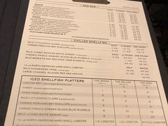 菜单-Water Grill(圣莫妮卡店)