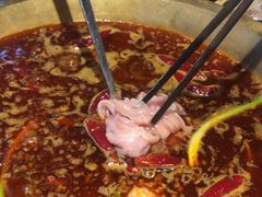 招牌生扣鲜鸭肠-王婆乔鲜鱼自助火锅(蜀汉路店)