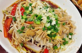 Scallion-Braised Ox Tripe