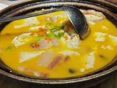 海胆金汤手掰鲜豆腐-北平食府·北京烤鸭(北京西站六里桥店)