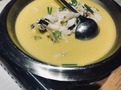 青椒紫苏煮桂鱼-时间仓(月湖公园店)