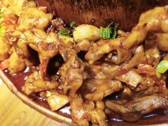 香辣牛肉蛙锅-老佛爷蛙锅•鲜蛙煲(麦凯乐店)