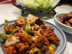 松仁爆三样-小吊梨汤·北京菜·烤鸭(鸟巢店)