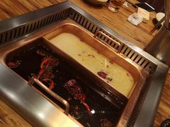 麻辣·养生鸳鸯锅-老牌坊云南鱼豆花火锅(爱建店)