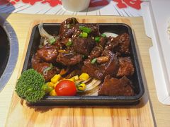 铁板牛肉粒-太郎的家·平价日料(曼巴特店)