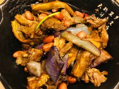 剔骨肉拌茄子-渔家灯火(明湖店)