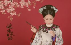 -后宫·古装汉服京剧儿童亲子全家福摄影