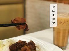 原味牛腩饭套餐-香港新发烧腊茶餐厅(万象店)