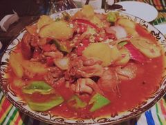 新疆椒麻鸡-丝路香妃西域清真餐厅