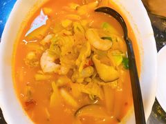 海鲜辣汤面-桃园中华料理炸酱面(燕儿岛路店)