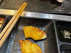 烤菠萝-韩阳王石板烤肉