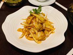 鲜笋拌竹蛏-杭州西子湖四季酒店·金沙厅