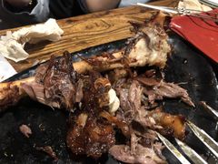 烤羊腿-柿子树炭烤羊腿(金台路店)