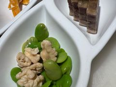 镇江水晶肴肉配豆瓣拌桃仁-淮扬府(安定门店)