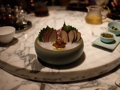 桃酱红酒鹅肝-湖滨28中餐厅·西湖宴·杭州君悦酒店