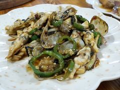 紫苏豉汁炒圣子-南记食粥坊·宵夜大排档(岭南分店)