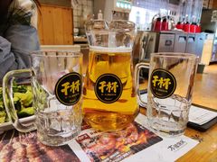 青岛黄啤-木屋烧烤(西南角店)