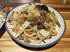 牛肉炒乌冬面-立山居酒屋·烧鸟 天妇罗(西北湖店)