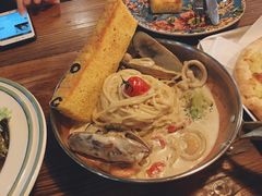 培根奶油意面-I HOLIC艾豪丽披萨(KKone店)