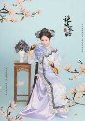 -后宫·古装汉服京剧儿童亲子全家福摄影