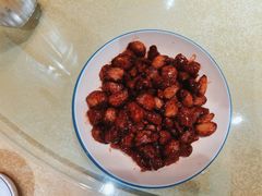 黑蒜子牛肉粒-陈傻子餐厅(世纪都会店)