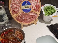 鲜羊肉拼盘-麻辣因子滩羊火锅(世和广场店)