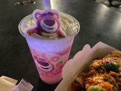 -Lotso Lunch Box 草莓熊餐盒