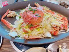 葱烧板蟹-蟹之国·精品蟹料理(极地店)