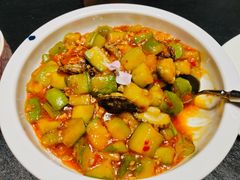鱼香仔鲍烧青茄-锦楼·臻选新杭帮(正大广场店)