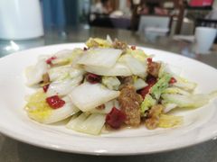 白菜油渣-湘君私厨.16年湘菜店(金匙望湖店)