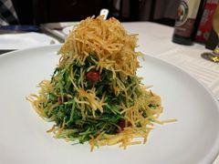 巧拌豆苗-四季民福烤鸭店(王府井灯市口店)