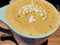 桂花拿铁-野鸽子咖啡(航空路店)