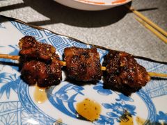 串烤糖醋排骨-探鱼·鲜青椒爽麻烤鱼(北京路天河城店)