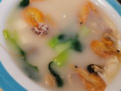 三鲜豆腐汤-渔民船说·北塘海鲜·天津菜·海肠捞饭(北塘古镇店)