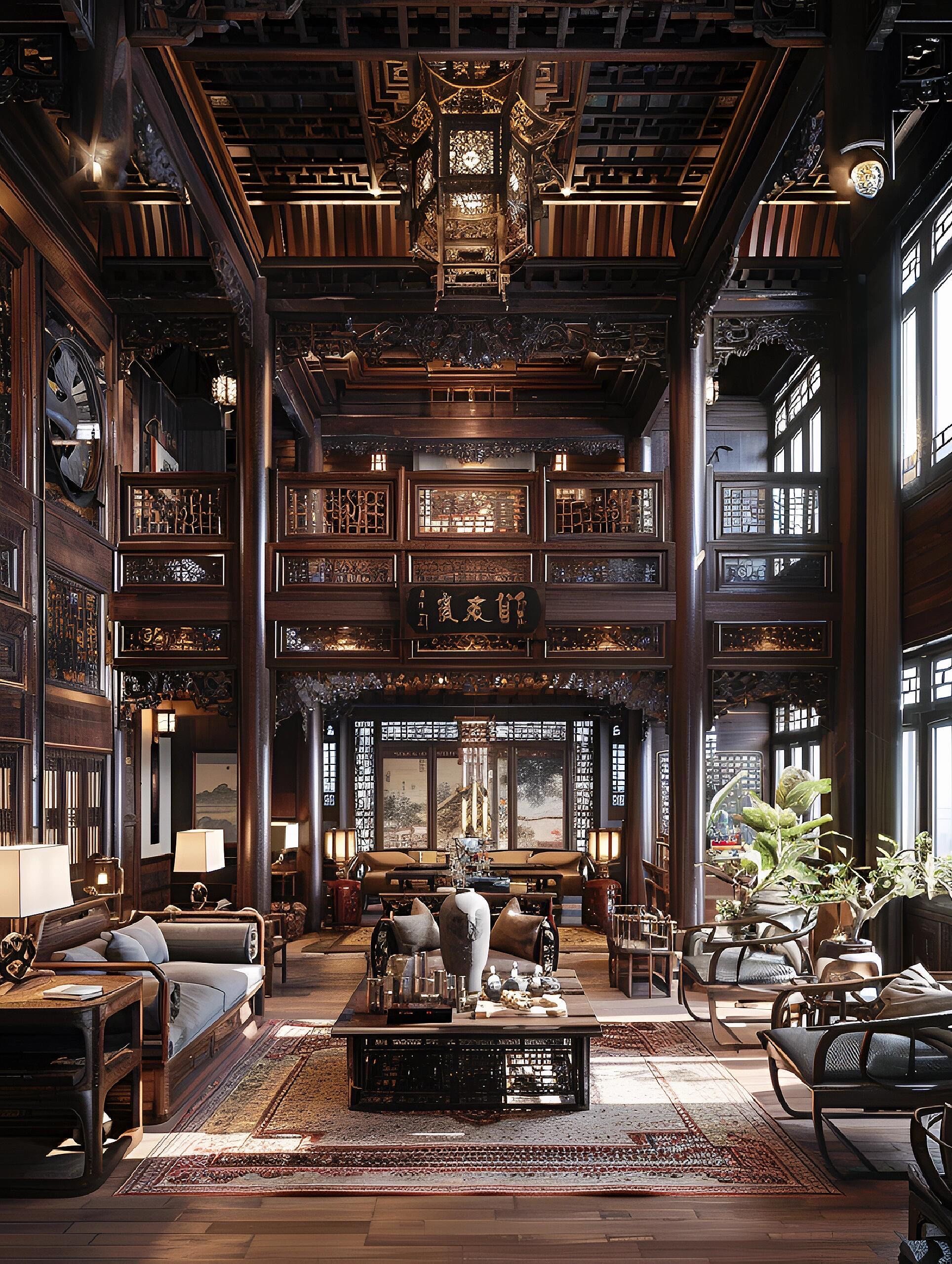 揭秘小说霸总上亿中式豪宅