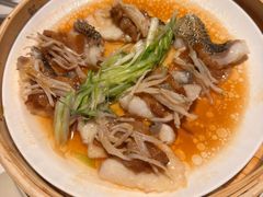 咸鱼花肉蒸油斑-炳胜品味(深圳湾万象城店)